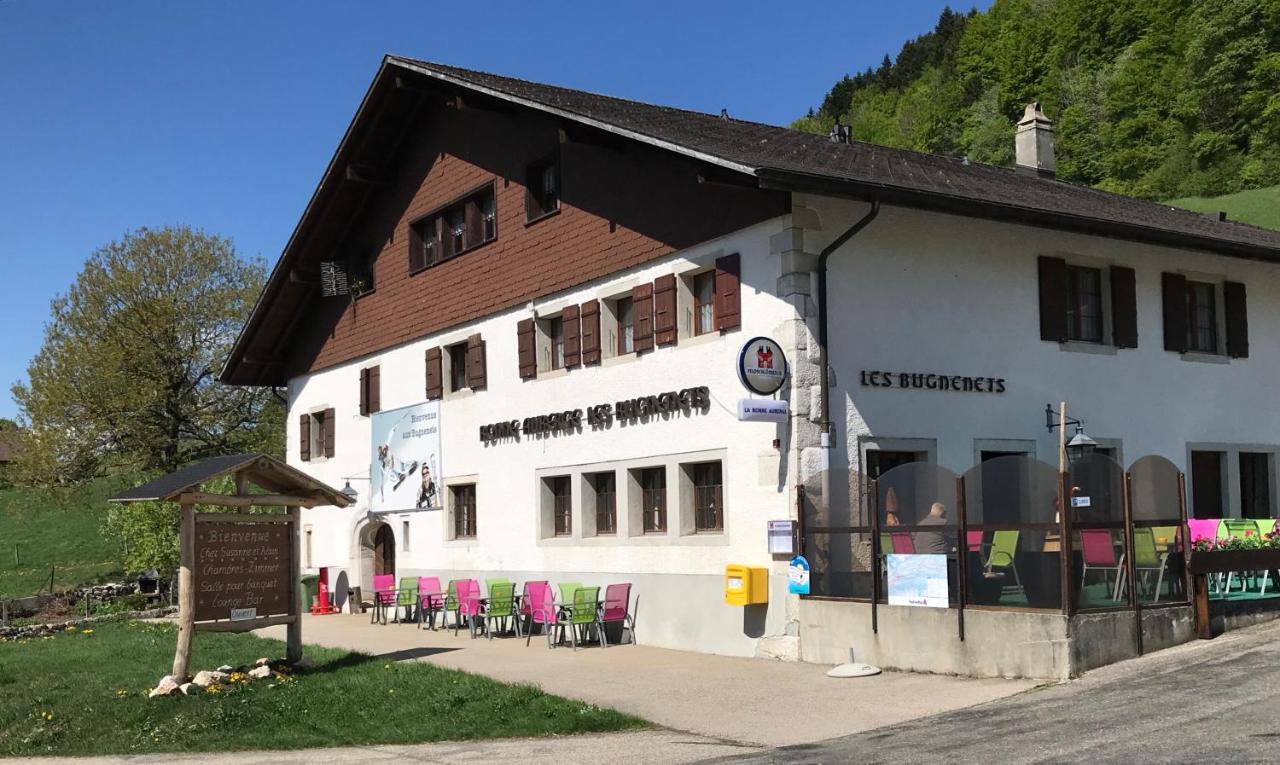 Bonne Auberge Les Bugnenets Le Paquier  Exterior photo